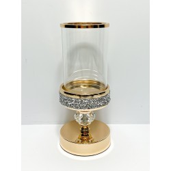 CANDLE HOLDER METAL 10x10x24