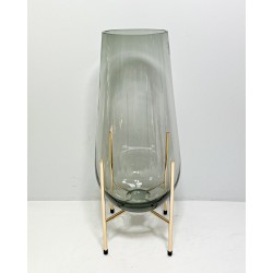 Glass vase 18,5x41,5x18,5